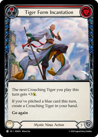 Tiger Form Incantation