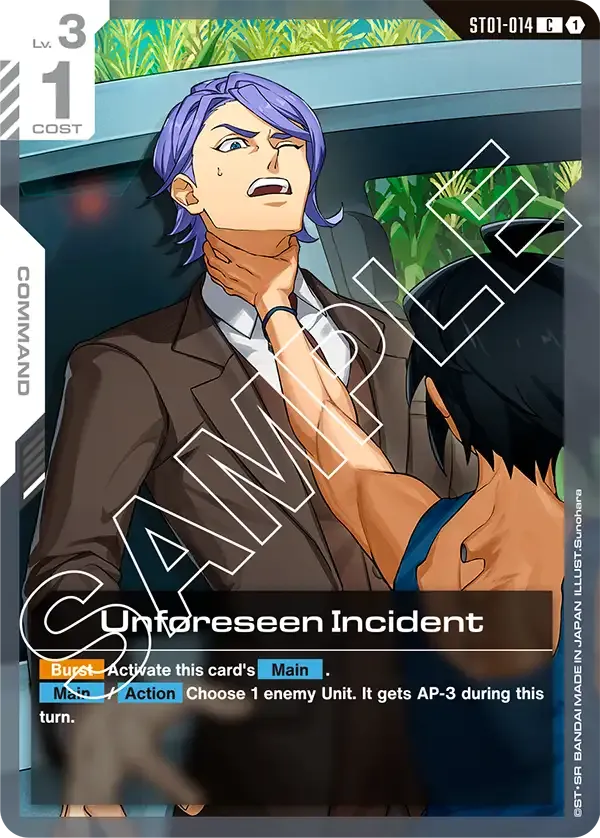 Unforeseen Incident