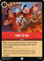 Time to Go!