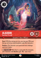 Aladdin - Barreling Through