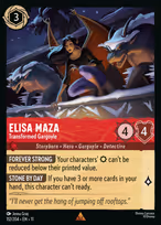 Elisa Maza - Transformed Gargoyle
