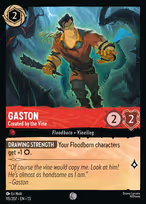 Gaston - Created by the Vine