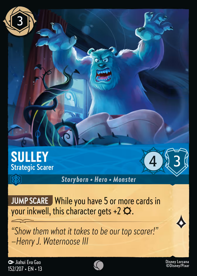 Sulley - Strategic Scarer from Attack of the Vine!