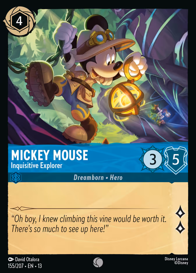 Mickey Mouse - Inquisitive Explorer from Attack of the Vine!