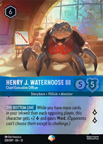 Henry J. Waternoose Iii - Chief Executive Officer
