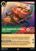 Carl Fredricksen & Russell - Intrepid Explorers