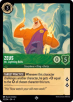 Zeus - Mr. Lightning Bolts