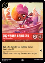 Snowanna Rainbeau - Cool Competitor