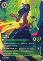 Scar - Vengeful Lion