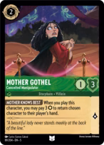Mother Gothel - Conceited Manipulator