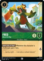 Fred - Mascot by Day