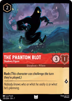The Phantom Blot - Shadowy Figure