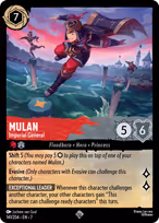 Mulan - Imperial General