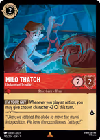 Milo Thatch - Undaunted Scholar