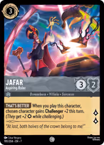 Jafar - Aspiring Ruler