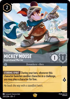 Mickey Mouse - Inspirational Warrior