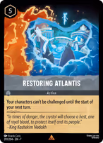 Restoring Atlantis