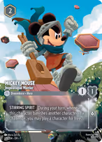 Mickey Mouse - Inspirational Warrior