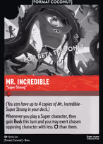 Mr. Incredible - Super Strong