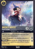 Mickey Mouse - Playful Sorcerer