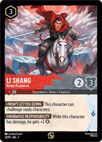 Li Shang - Newly Promoted