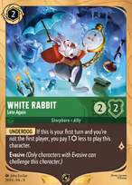 White Rabbit - Late Again
