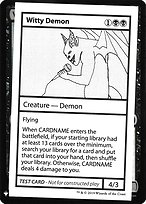 Witty Demon