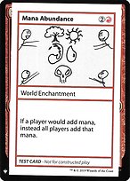 Mana Abundance