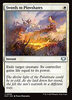 Swords to Plowshares