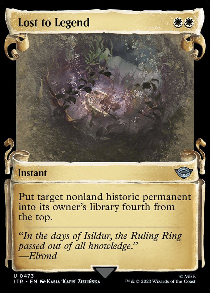 Lost to Legend