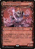 Reckless Stormseeker // Storm-Charged Slasher