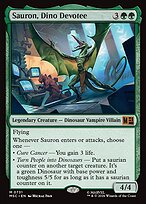 Sauron, Dino Devotee