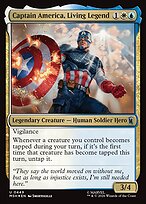 Captain America, Living Legend