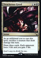 Treacherous Greed