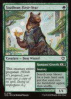 Studious First-Year // Rampant Growth