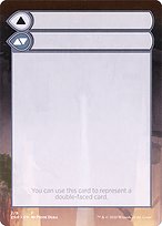 Double-Faced Substitute Card