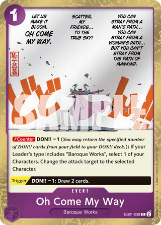 Oh Come My Way (Pirate Foil)