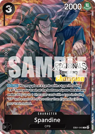 Spandine (Offline Regional Champion Card Set 25-26 Season 1)