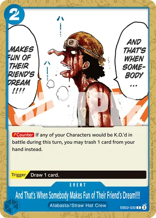 And That's When Somebody Makes Fun of Their Friend's Dream!!!!