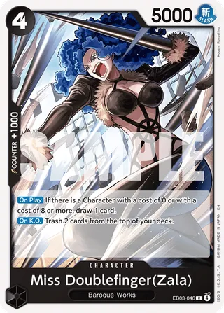 Miss Doublefinger(Zala)