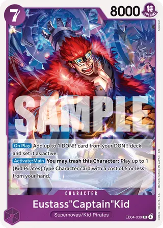 Eustass"Captain"Kid - EB04-039