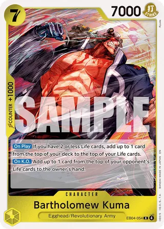 Bartholomew Kuma (EB04-054)