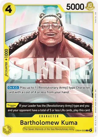 Bartholomew Kuma (EB04-055)