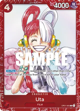 Uta (Premium Card Collection FILM RED Edition)