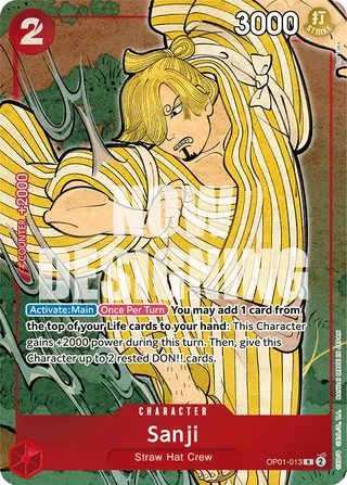 Sanji (English Version 1st Anniversary Set)