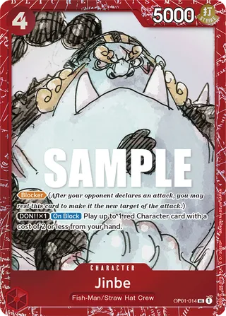 Jinbe (Premium Card Collection FILM RED Edition)