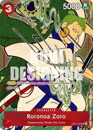 Roronoa Zoro (English Version 1st Anniversary Set)