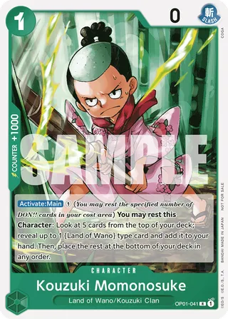 Kouzuki Momonosuke (Tournament Pack Vol.7)