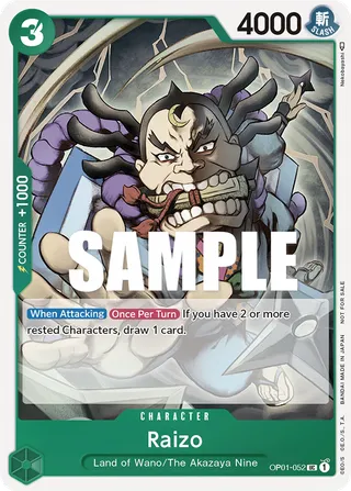 Raizo (Included in Event Pack Vol.2)