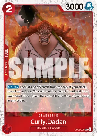 Curly.Dadan (Pirate Foil)